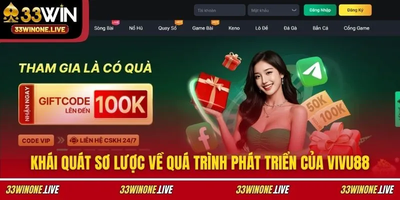 VIVU88 - Sự Thật Phía Sau Cơn Sốt Cá Cược Được 33WIN Đánh Giá 2 Khái quát sơ lược về quá trình phát triển của VIVU88