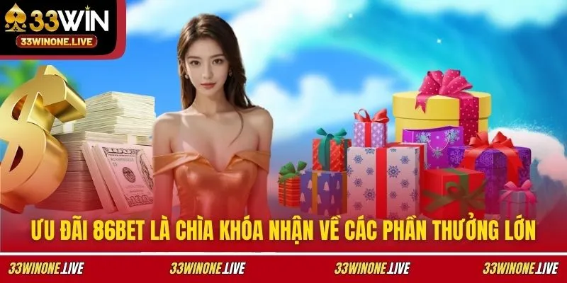 Phân Tích Chuyên Sâu Của 33WIN Về Tính Đột Phá Cá Cược 86BET 3 Ưu đãi 86BET là chìa khóa nhận về các phần thưởng lớn